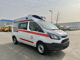 新全順中軸中頂汽油版自動檔救護(hù)車
