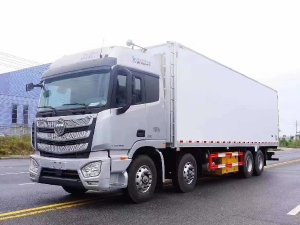 福田歐曼EST前四后八冷藏車
