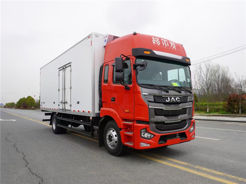 江淮格爾發(fā)A5X高頂雙臥冷藏車