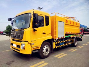 東風天錦15立方清洗吸污車