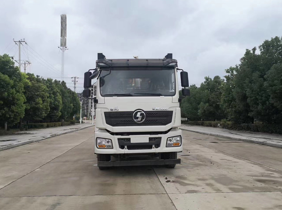 陜汽德龍后雙橋23立方清洗吸污車