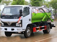 東風小福瑞卡5立方吸污車