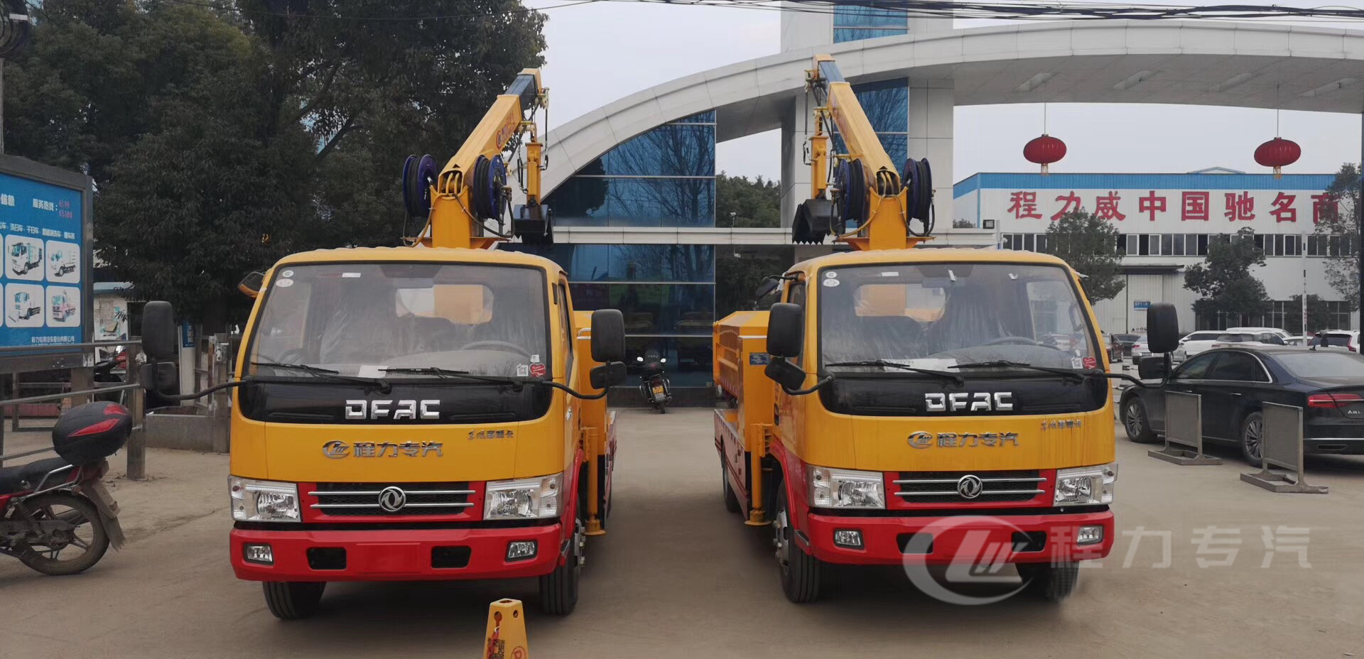 東風單排5立方藍牌清淤車