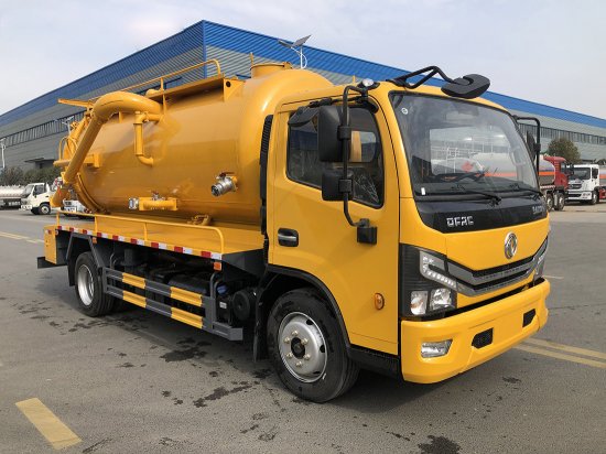 東風(fēng)大多利卡10立方一體罐清洗吸污車