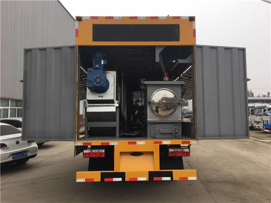 東風多利卡3800軸距污水凈化車