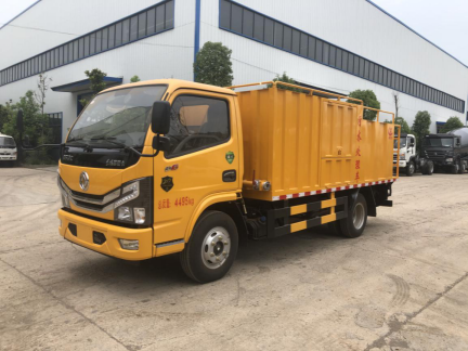 東風(fēng)3308軸距藍(lán)牌污水處理車