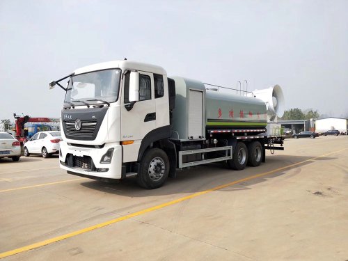 東風天龍后雙橋16立方抑塵車60-120米