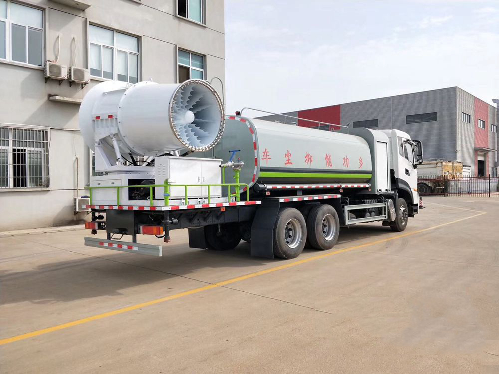 東風天龍后雙橋16立方抑塵車60-120米