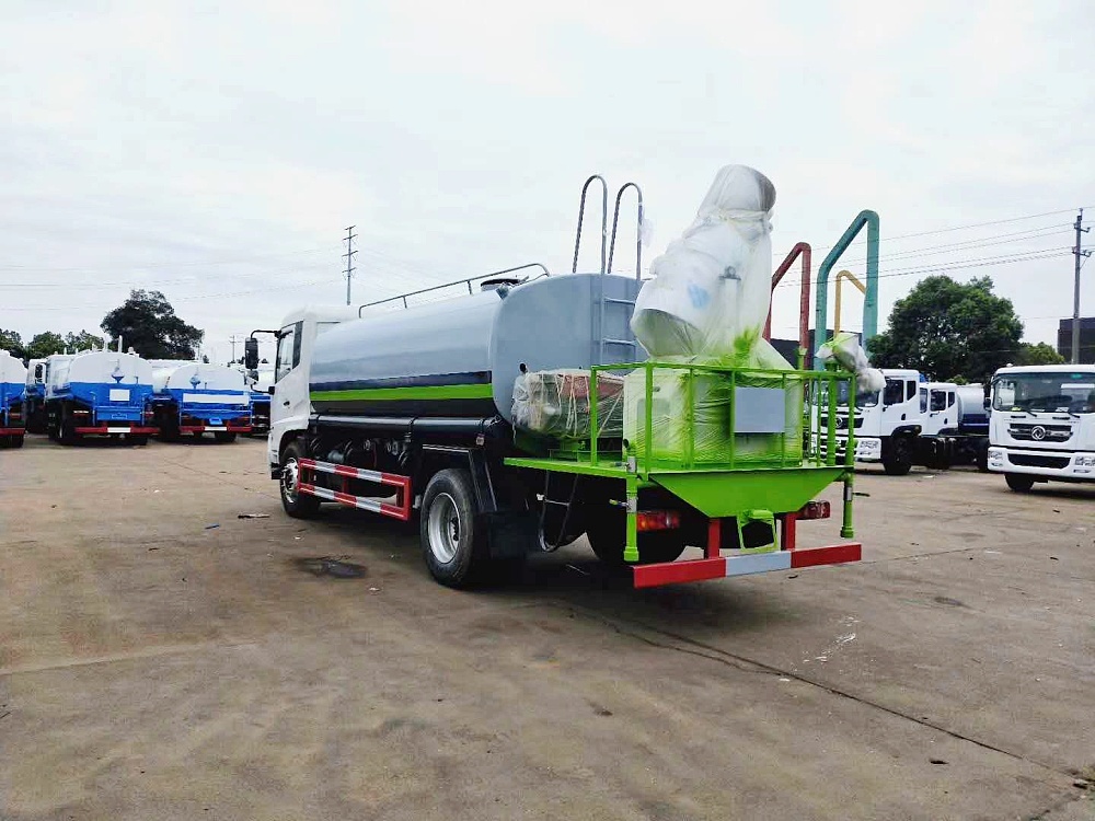 東風(fēng)天錦綠化噴灑抑塵車12立方/30-40米霧炮