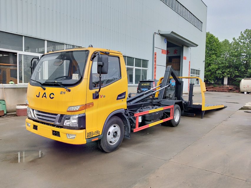 江淮藍(lán)牌一拖二清障車(chē)