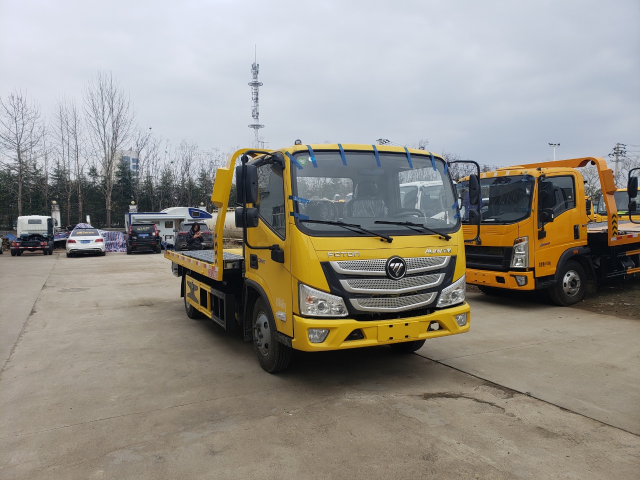 福田歐馬可藍(lán)牌清障車