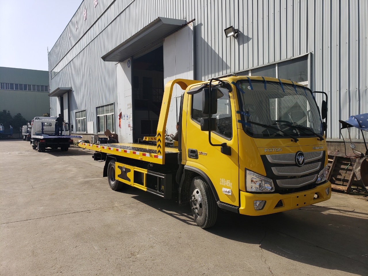 福田歐馬可藍(lán)牌清障車