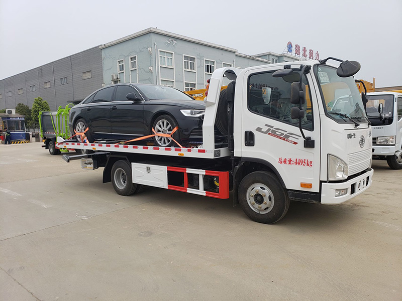 解放藍牌清障車可上北京牌