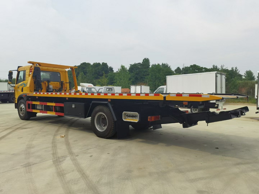 解放龍V2.0平頂清障車