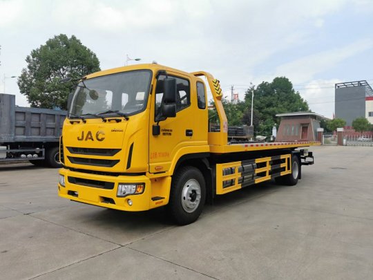 江淮高端一拖二大黃牌清障車(chē)