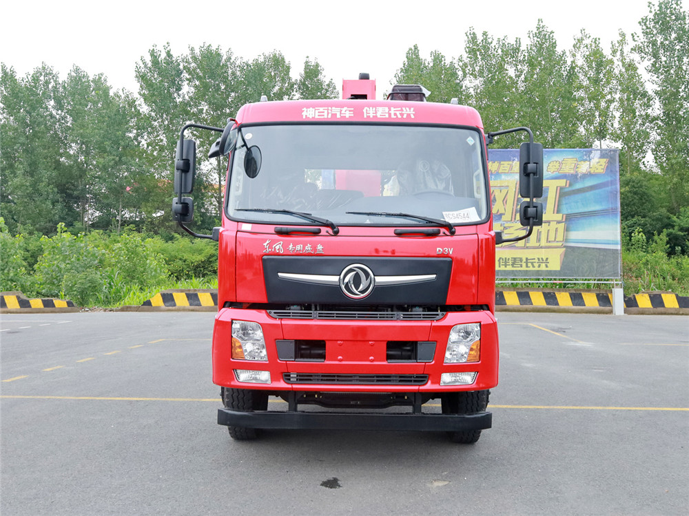 東風D3V后八輪三一12噸4節臂隨車吊