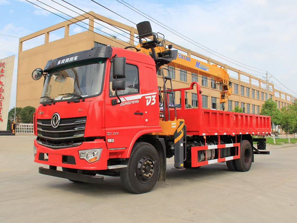 東風暢行D3單橋徐工8噸M型吊機隨車吊