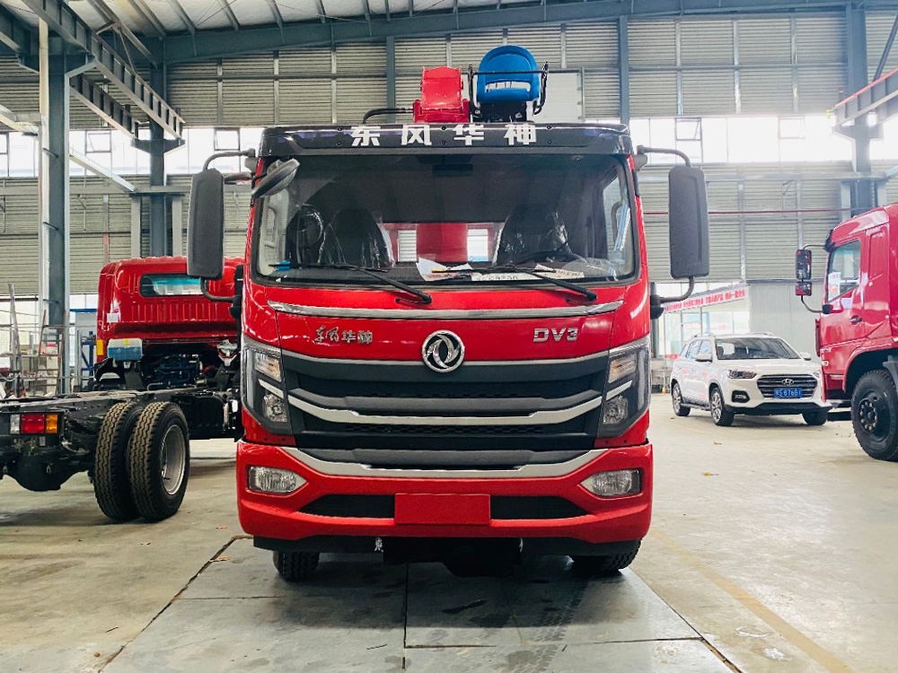 東風DV3新飛工8噸四節直臂吊機隨車吊