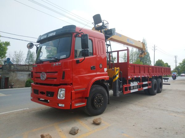 三環T280昊龍駕駛室后雙橋徐工14噸直臂式吊機隨車吊