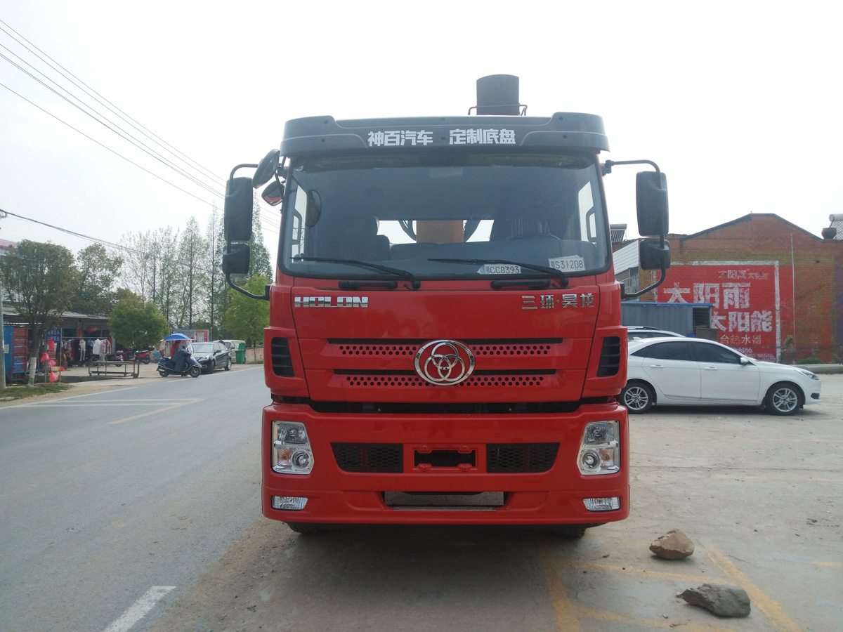 三環(huán)T280昊龍駕駛室后雙橋徐工14噸直臂式吊機(jī)隨車吊