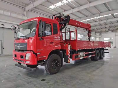 東風暢行D3V后八輪威龍12噸4節臂吊機隨車吊