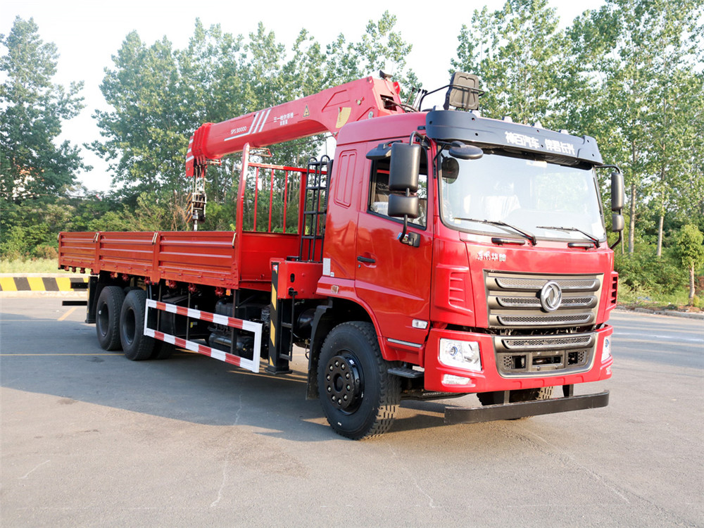 東風(fēng)華神F5后八輪上裝三一12噸4節(jié)臂