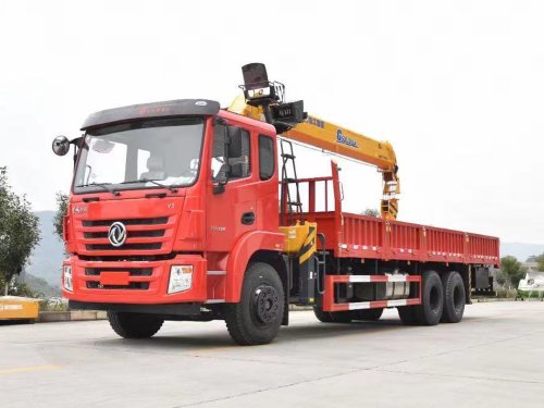 東風錦程V6后八輪徐工12噸四節M系直臂吊機隨車吊