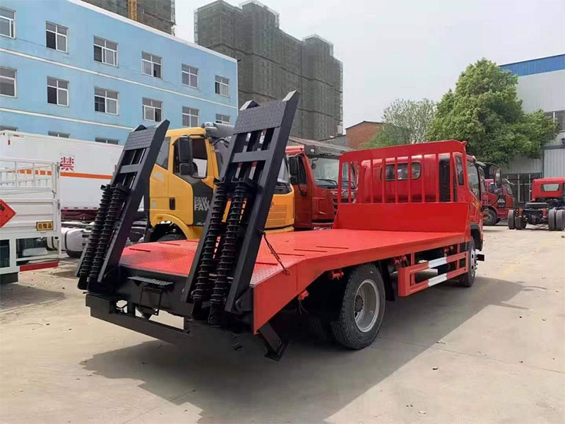 解放大王駕到單橋平板運輸車