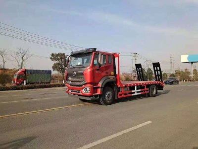 重汽豪沃新款平板運輸車