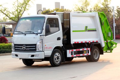  凱馬藍牌4方壓縮垃圾車