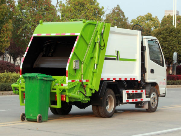  凱馬藍牌4方壓縮垃圾車