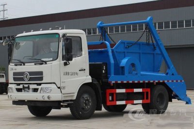 東風(fēng)天錦12方擺臂垃圾車