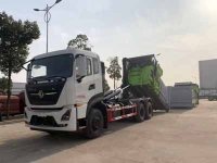 東風天龍后雙橋18方勾臂套臂垃圾車