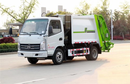 凱馬藍牌4方壓縮垃圾車