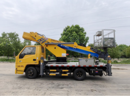 江鈴順達藍牌31米直臂高空作業車