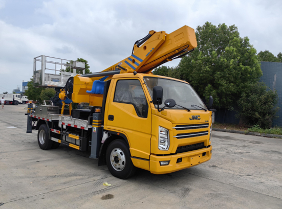 江鈴順達藍牌31米高空作業(yè)車
