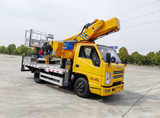 江鈴順達藍牌31米直臂高空作業車