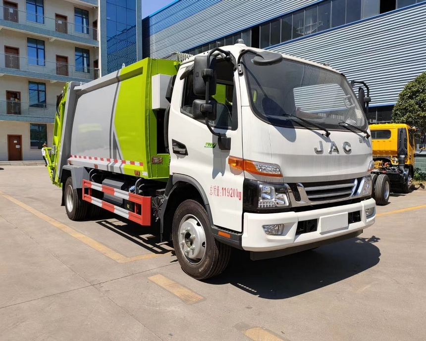 江淮8.5方壓縮垃圾車