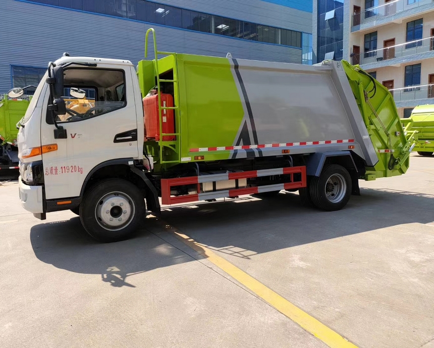 江淮8.5方壓縮垃圾車