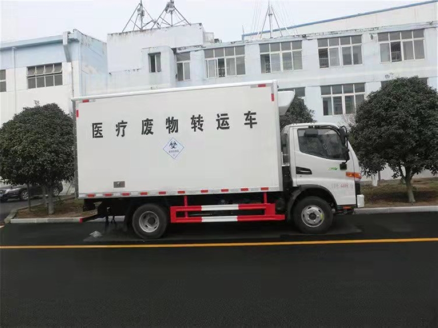 江淮駿鈴醫(yī)療廢物轉運車