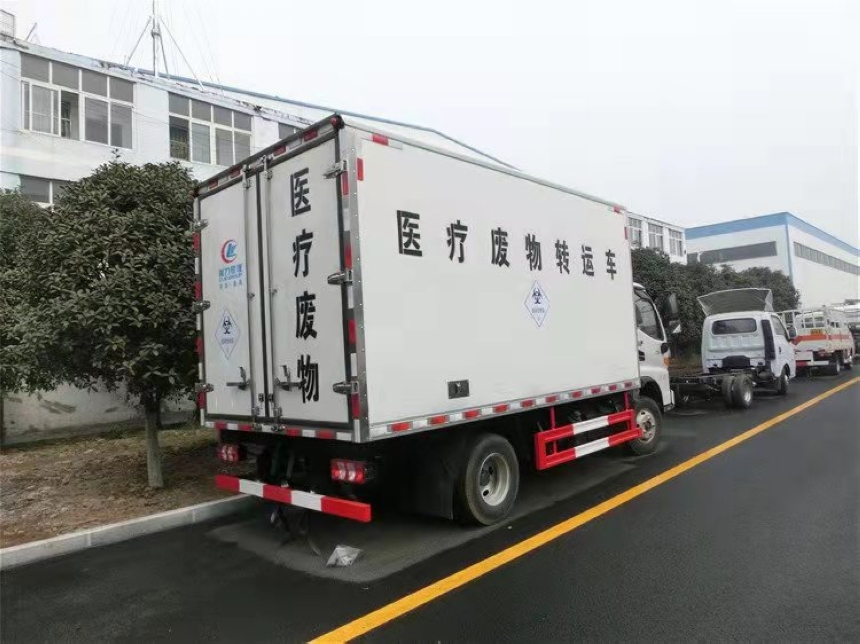江淮駿鈴醫(yī)療廢物轉運車