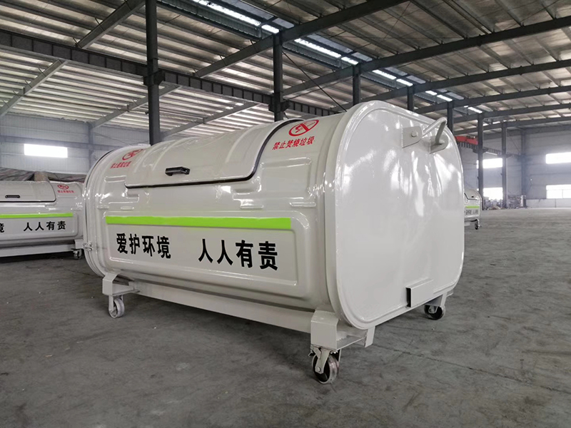 3方中聯顏色垃圾箱