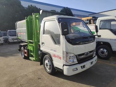 福田小卡之星2掛桶垃圾車