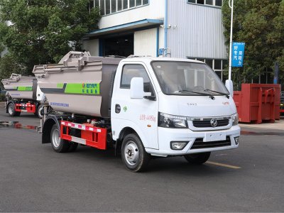 東風途逸高位自裝卸垃圾車