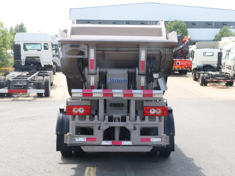 福田小卡之星3高位自裝卸垃圾車