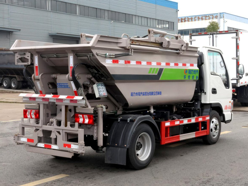 江淮康鈴高位自裝卸垃圾車