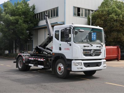東風多利卡D9單橋勾臂垃圾車