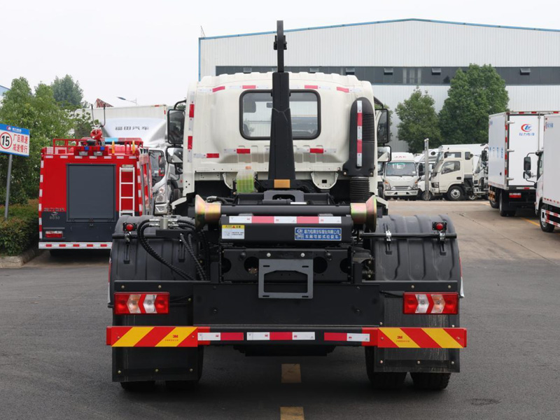 陜汽軒德X9單橋勾臂垃圾車