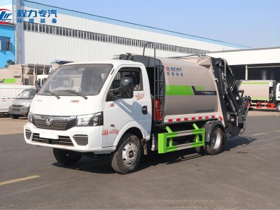 東風(fēng)途逸弧形箱體壓縮垃圾車