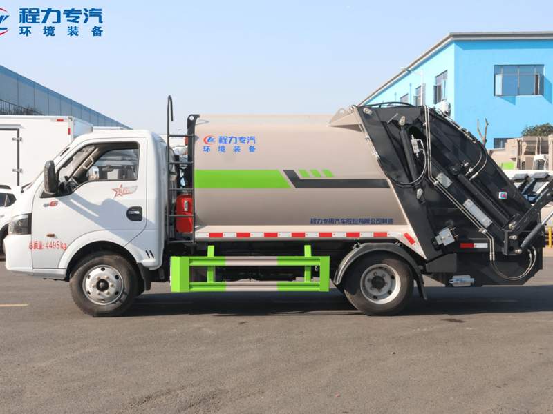 東風(fēng)途逸弧形箱體壓縮垃圾車